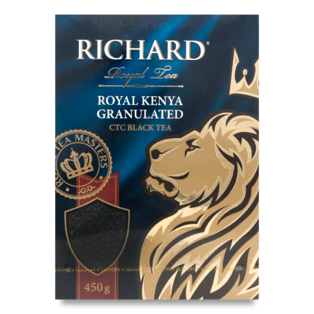 Чай Черный Гранулированный Кенийский Royal Kenya Richard к/у 450г