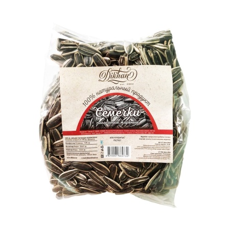 Семечки Дихан Полосатые Особой Обжарки 140гр п/п