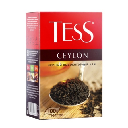 Чай Tess Ceylon Split Черн 100гр Кор
