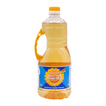 Масло Золотая Семечка Подсолнечн раф/дез 1,8л п/б