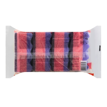 Губки Кухонные Антибактериал Cпецэффект Мелочи Жизни 4шт