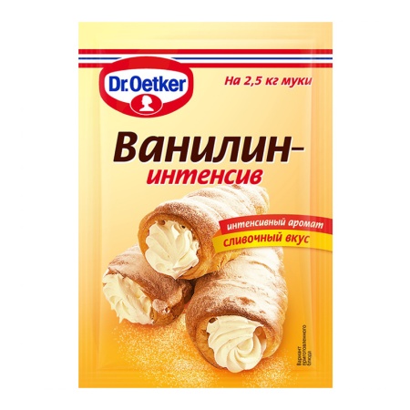 Ванилин dr Oetker Интенсив Сливочный Вкус 2гр Саше