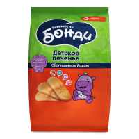 Печенье Для Детей от 5мес Обогащенное Йодом Бегемотик Бонди м/у 180г