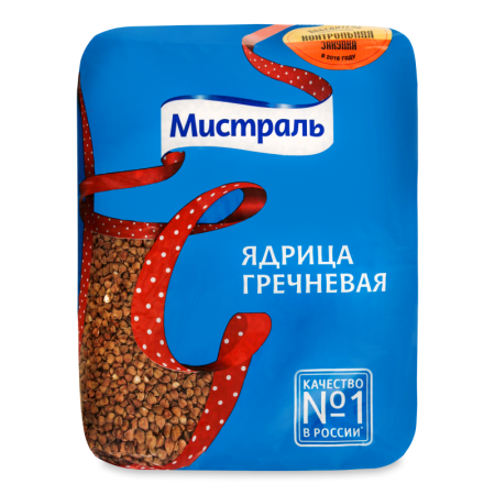 Крупа Гречневая Ядрица Мистраль м/у 2кг