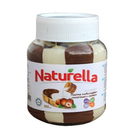 Паста Naturella Шоколадно Молочная с Орехом 350гр с/б