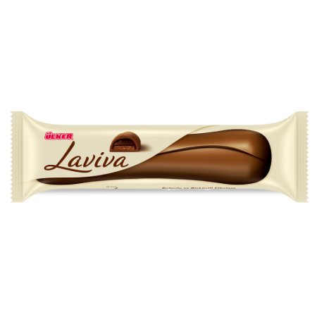 Батончик Ulker Laviva с Молочным шок/начинкой Темного Шок 35гр фл/п