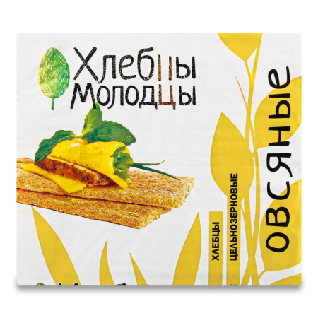 Хлебец хлебец-молодец Овсяные 110гр