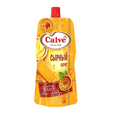 Соус Calve Сырный 230гр д/п Соус Calve Сырный 230гр д/п