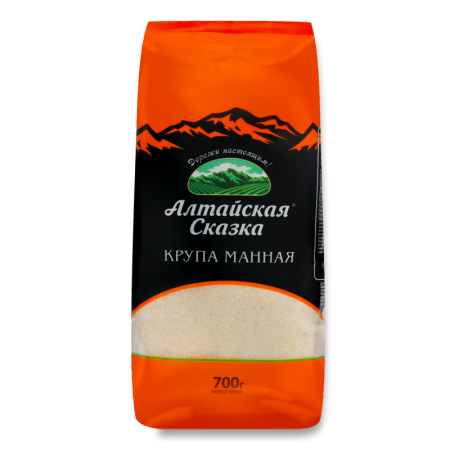 Крупа Алтайская Сказка Манная 700гр п/п