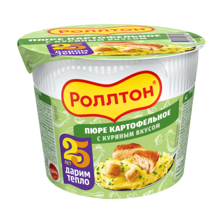 Пюре Роллтон б/п Курица 40гр Стак