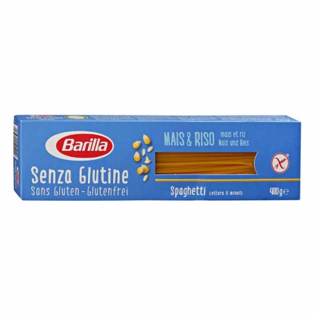 Макароны Barilla Спагетти б/глютена 400гр Кор