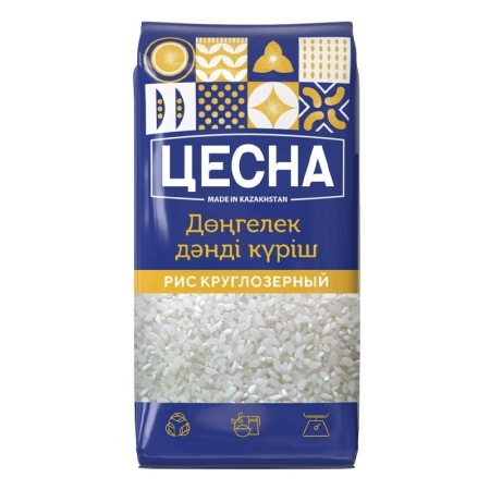Рис Цесна Круглозерный 700гр п/п