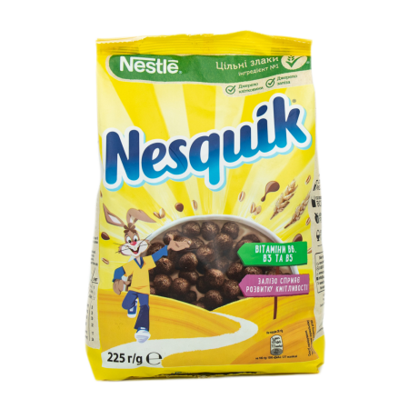 Завтрак Nesquik Готовый шоколадный 225г п/п