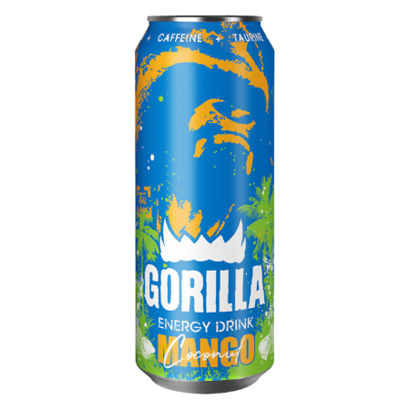 Напиток Gorilla mango/coconut Энергетический 0,45л ж/б