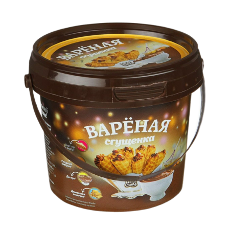 Сгущенка Вареная Бела Слада 400гр Ведро