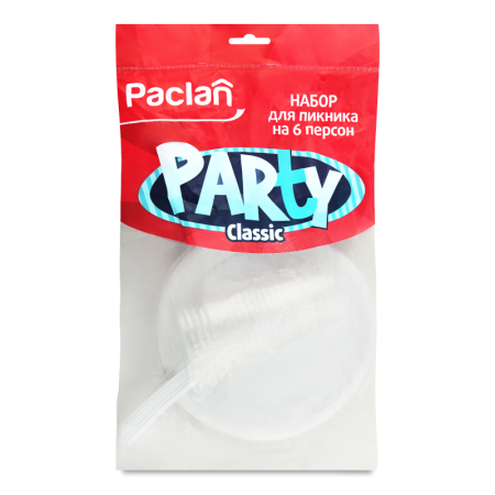 Набор Для Пикника на 6 Персон Сlassic Party Paclan 1шт