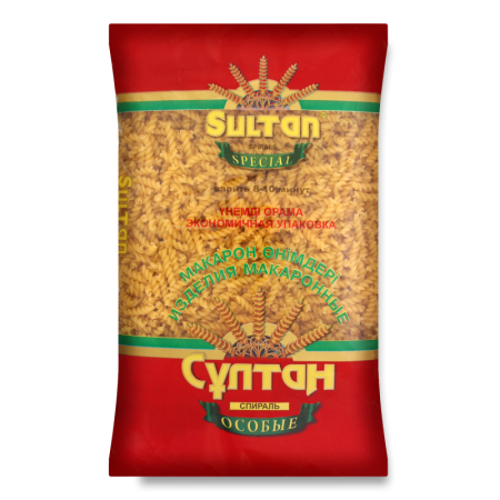 Макароны Султан Спираль Особые 1600гр п/п