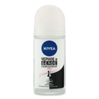 Антиперспирант Роликовый Невидимый Черное и Белое Nivea 50мл Антиперспирант Роликовый Невидимый Черное и Белое Nivea 50мл