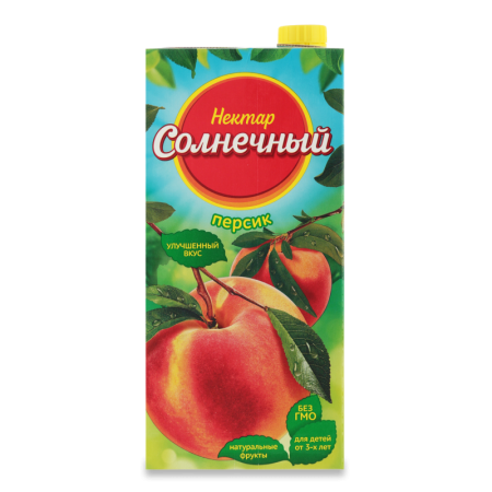 Напиток Нектар Солнечный Персик 1,9л Кбл