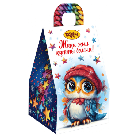 Подарок Новогодний Рахат Волшебное Перо 350гр Кор