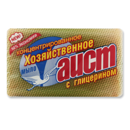 Мыло Хозяйственное с Глицерином Аист 150г