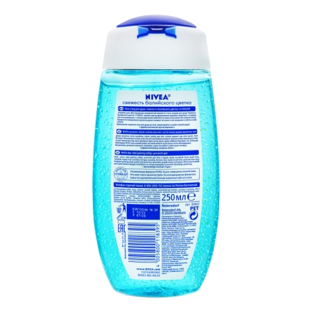 гель-уход Для Душа Свежесть Балийского Цветка Nivea 250мл