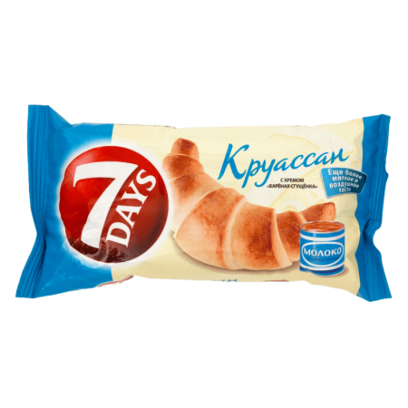 Круассан 7 Days Вар Сгущ 65гр фл/п