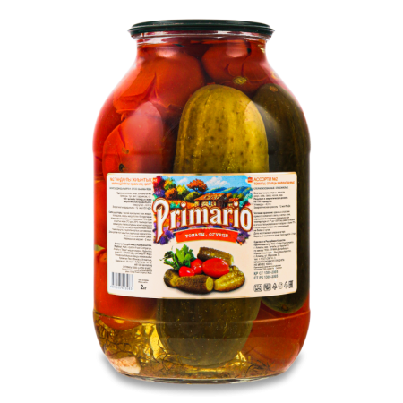 Ассорти Primario #2 Маринованные 2кг с/б