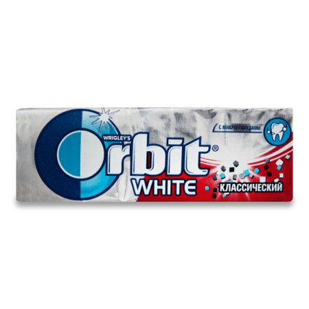 Резинка Жевательная Без Сахара Классический White Orbit м/у 13.6г