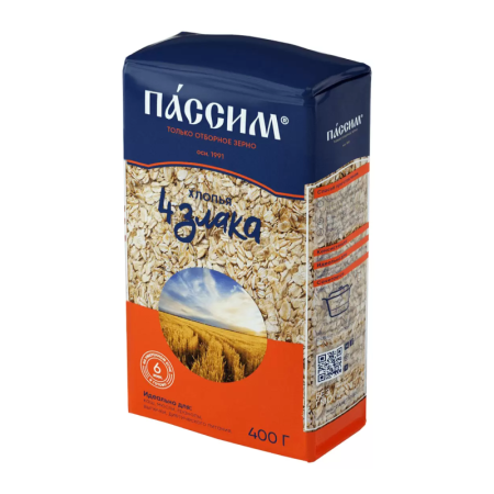 Хлопья Пассим 4злака 400гр п/п Хлопья Пассим 4злака 400гр п/п