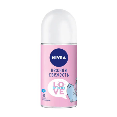Антиперспирант Nivea Нежная Свежесть Love be Trendy 50мл фл