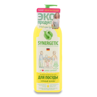 Гель Synergetic д/посуды Сочный Лимон 1л фл