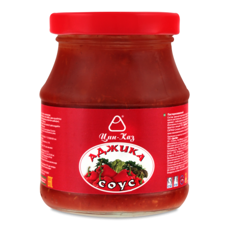Соус Пастеризованный Аджика цин-каз с/б 210г
