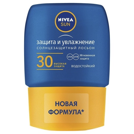 Лосьон Nivea Sun Солнцезащитный Водостойкий Увл 30spf 50мл фл