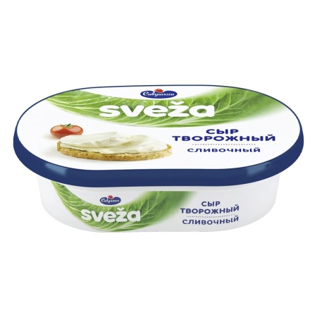 Сыр Sveza Творожный Сливочный 60% 150гр Конт