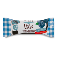 Сырок Творожный 18% Глазированный с Черникой Vilvi м/у 40г