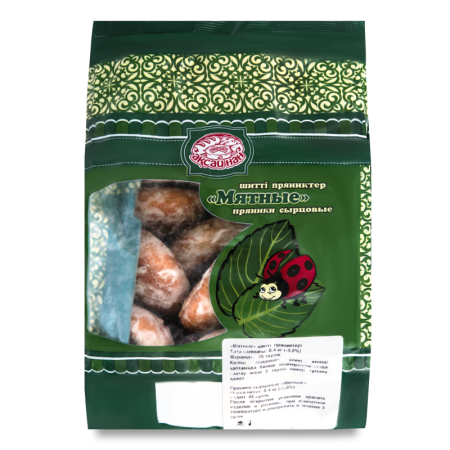 Пряники Сырцовые Мятные Аксай Нан м/у 0.4кг