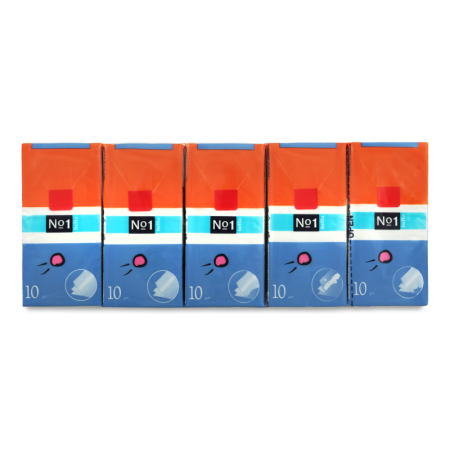 Платочки Бумажные Гигиенические Носовые Трехслойные №1 Bella 100шт