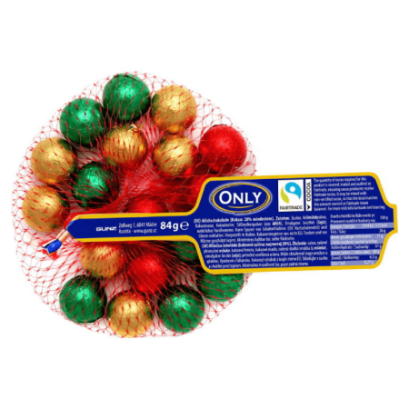 Шоколад Gunz Фигурный Шар Молочный 84гр