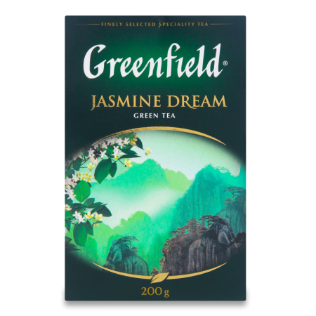 Чай Greenfield Jasmine Dream Зел Лист 200гр Кор
