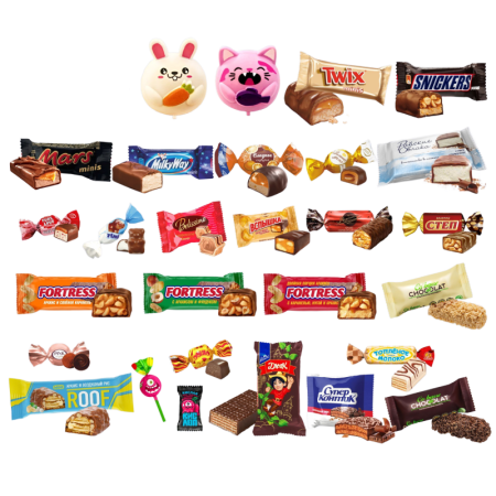 Набор Кондитерских Изделий Luxury Сити в Ассортименте 400гр Кор