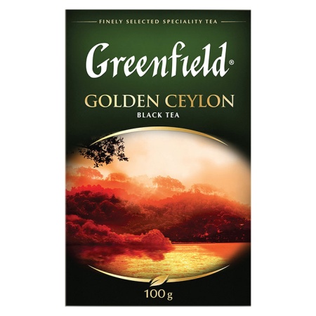 Чай Greenfield Golden Ceylon 100гр Кор Чай Greenfield Golden Ceylon 100гр Кор