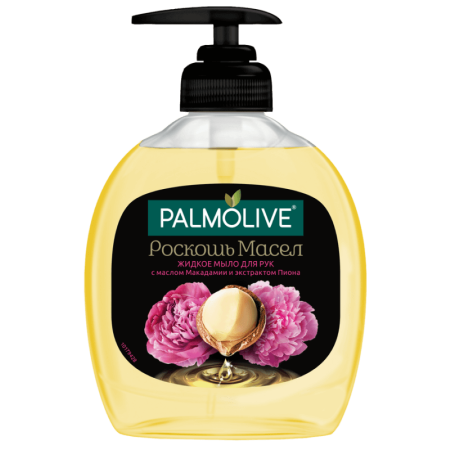 Мыло Жидкое Palmolive д/рук Роскошь Масел макадамия/пион 300 мл фл