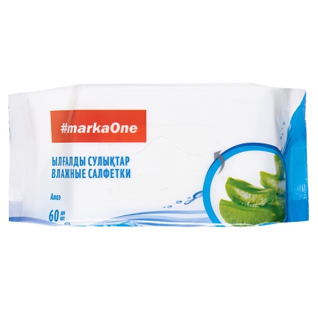 Салфетки Влажные Marka One Освежающие 60шт фл/п