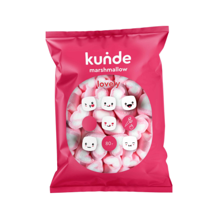 Конфеты Kunde Lovely Маршмеллоу 80гр п/п