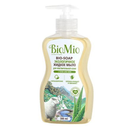 Мыло Biomio Жидкое д/рук Алоэ Вера 300 мл фл