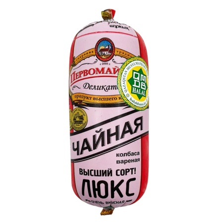 Колбаса Первомайские Деликатесы Чайная Люкс Варён к/об
