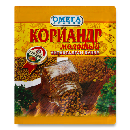 Кориандр Молотый Омега Специи м/у 15г