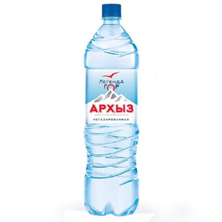 Вода Легенда Гор Архыз б/газ 1,5л п/б