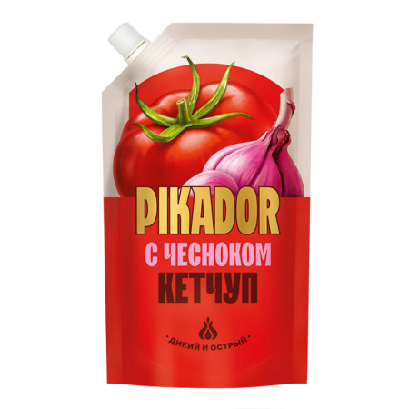 Кетчуп Pikador с Чесноком 300гр д/п Кетчуп Pikador с Чесноком 300гр д/п